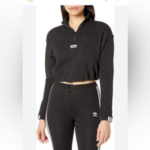 Adidas XS cropped sweatshirt